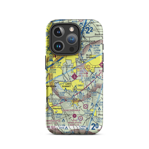 Lee's Summit Municipal Airport (LXT) VFR Sectional  Tough iPhone Case