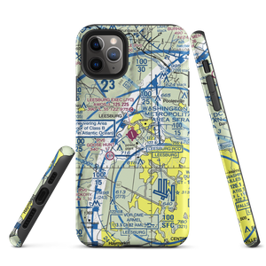 Leesburg Executive Airport (JYO) VFR Sectional  Tough iPhone Case