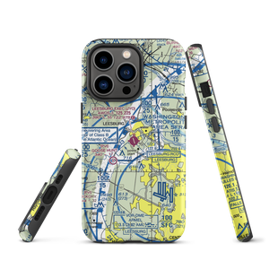 Leesburg Executive Airport (JYO) VFR Sectional  Tough iPhone Case