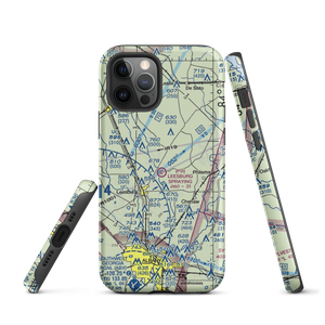 Leesburg Spraying Airport (8GA3) VFR Sectional  Tough iPhone Case