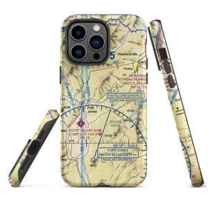 Lefko Airport (23CA) VFR Sectional  Tough iPhone Case