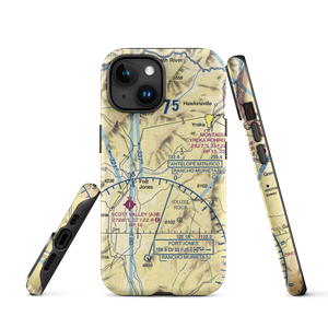 Lefko Airport (23CA) VFR Sectional  Tough iPhone Case