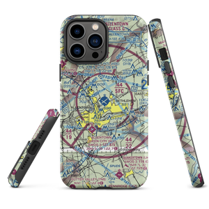 Lehigh Valley International Airport (ABE) VFR Sectional  Tough iPhone Case
