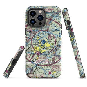 Lehigh Valley International Airport (ABE) VFR Sectional  Tough iPhone Case