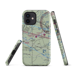Lehman Airport (28TX) VFR Sectional  Tough iPhone Case