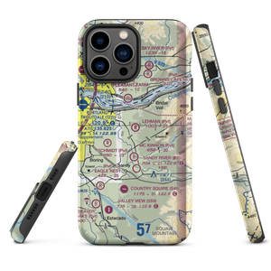 Lehman Field (OR50) VFR Sectional  Tough iPhone Case