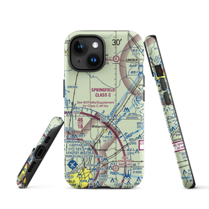 Leigh Farm Airport (4IS8) VFR Sectional  Tough iPhone Case