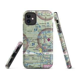 Leis Airport (OH34) VFR Sectional  Tough iPhone Case