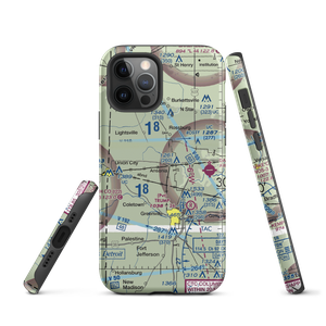 Leis Airport (OH34) VFR Sectional  Tough iPhone Case