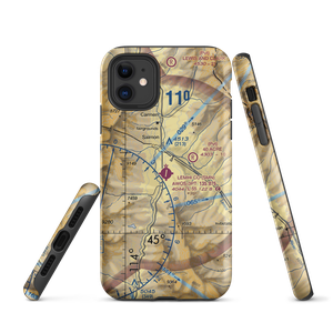 Lemhi County Airport (SMN) VFR Sectional  Tough iPhone Case