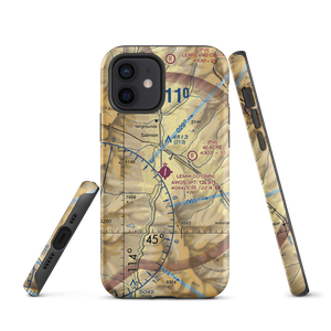 Lemhi County Airport (SMN) VFR Sectional  Tough iPhone Case