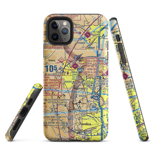 Lemons Private Strip (CO10) VFR Sectional  Tough iPhone Case