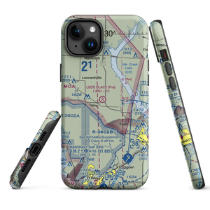 Leo's Place STOLport (1KS3) VFR Sectional  Tough iPhone Case