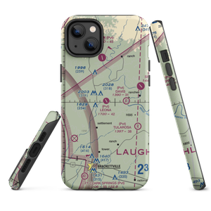 Leona Ranch Airport (75TX) VFR Sectional  Tough iPhone Case