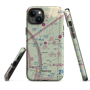 Leona Ranch Airport (75TX) VFR Sectional  Tough iPhone Case