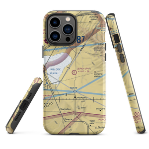 Leroy Airport (4AZ9) VFR Sectional  Tough iPhone Case