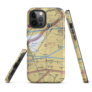 Leroy Airport (4AZ9) VFR Sectional  Tough iPhone Case