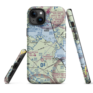 Lesesne Airport (6SC1) VFR Sectional  Tough iPhone Case