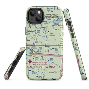 Lesikar Ranch Airport (1T9) VFR Sectional  Tough iPhone Case