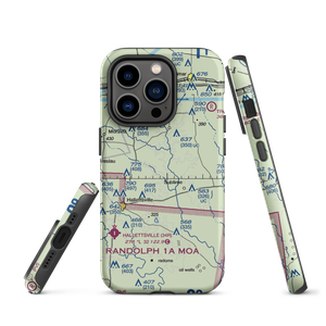 Lesikar Ranch Airport (1T9) VFR Sectional  Tough iPhone Case