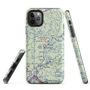 Levelock Airport (9Z8) VFR Sectional  Tough iPhone Case