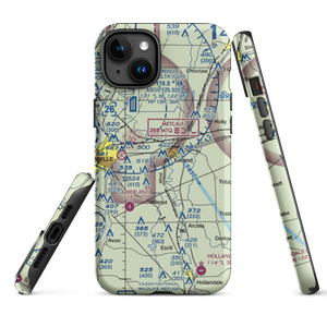 Lewis Air Service Airport (0MS5) VFR Sectional  Tough iPhone Case