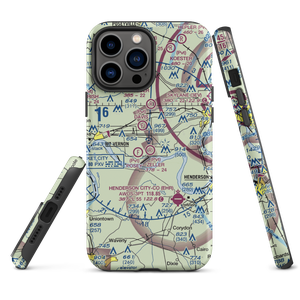 Lewis Airport (22II) VFR Sectional  Tough iPhone Case