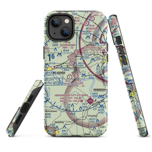 Lewis Airport (22II) VFR Sectional  Tough iPhone Case