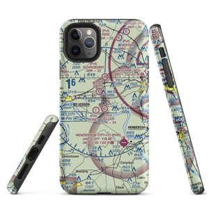Lewis Airport (22II) VFR Sectional  Tough iPhone Case