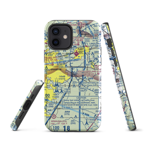 Lewis Airport (FL78) VFR Sectional  Tough iPhone Case