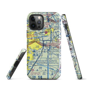 Lewis Airport (FL78) VFR Sectional  Tough iPhone Case