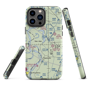 Lewis Airport (MS75) VFR Sectional  Tough iPhone Case