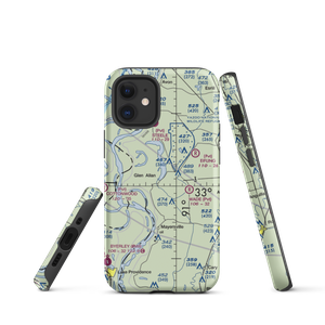 Lewis Airport (MS75) VFR Sectional  Tough iPhone Case