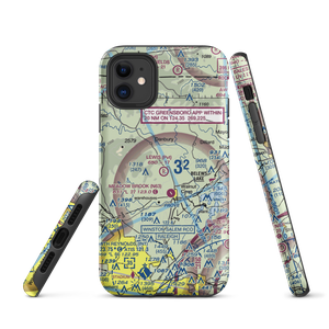 Lewis Airstrip (7NC7) VFR Sectional  Tough iPhone Case