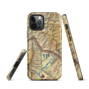 Lewis And Clark Airstrip (8ID8) VFR Sectional  Tough iPhone Case