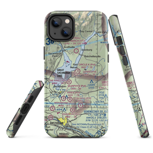 Lewis Field (NY66) VFR Sectional  Tough iPhone Case