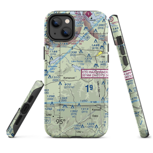 Lewis North Airport (62OK) VFR Sectional  Tough iPhone Case