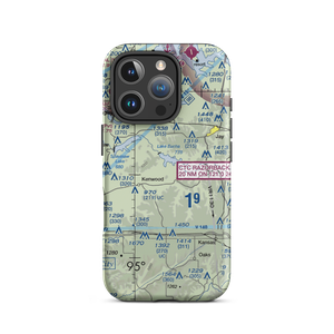 Lewis North Airport (62OK) VFR Sectional  Tough iPhone Case