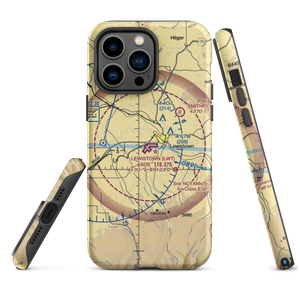 Lewistown Municipal Airport (LWT) VFR Sectional  Tough iPhone Case