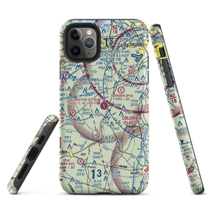 Lexington County Airport (6J0) VFR Sectional  Tough iPhone Case