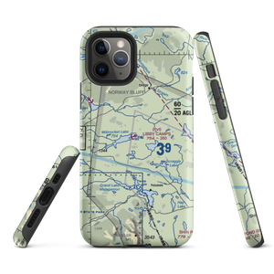 Libby Camps Seaplane Base (ME86) VFR Sectional  Tough iPhone Case