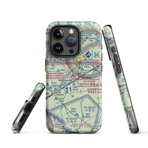 Liberty County Airport (2J2) VFR Sectional  Tough iPhone Case