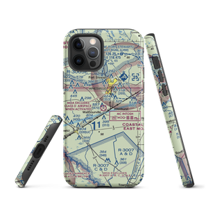 Liberty County Airport (2J2) VFR Sectional  Tough iPhone Case