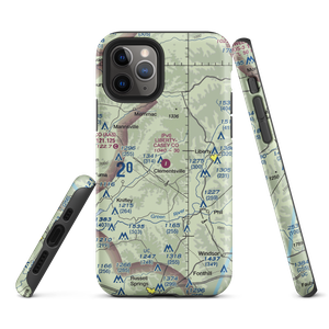 Liberty-Casey County Airport (53KT) VFR Sectional  Tough iPhone Case