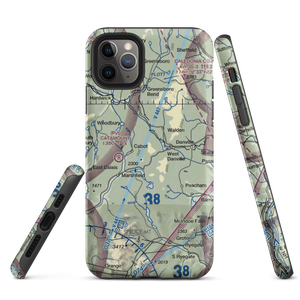 Lightning Bolt Field Airport (04VT) VFR Sectional  Tough iPhone Case