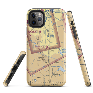 Likely Airport (9CL3) VFR Sectional  Tough iPhone Case