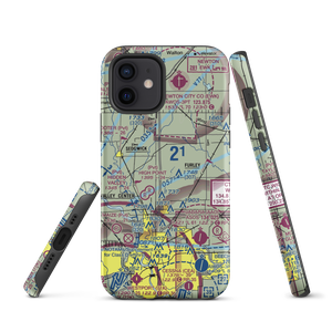 Lil Bird Airport (SN68) VFR Sectional  Tough iPhone Case