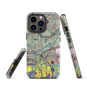 Lil Bird Airport (SN68) VFR Sectional  Tough iPhone Case