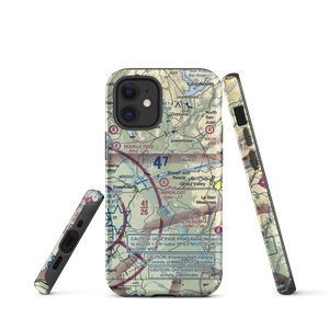Limberlost Ranch Airport (CA21) VFR Sectional  Tough iPhone Case