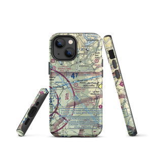 Limberlost Ranch Airport (CA21) VFR Sectional  Tough iPhone Case